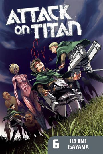 Knjiga Attack on Titan vol. 06 autora Hajime Isayama izdana 2013 kao meki uvez dostupna u Knjižari Znanje.