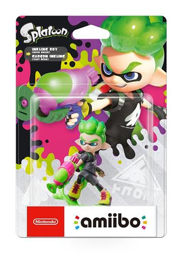 Amiibo Splatoon 2 Green Boy 045496380540