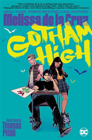 Knjiga Gotham High autora Melissa de la Cruz izdana 2020 kao meki uvez dostupna u Knjižari Znanje.