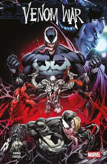 Knjiga Venom War autora Al Ewing, Iban Coell izdana 2025 kao meki uvez dostupna u Knjižari Znanje.