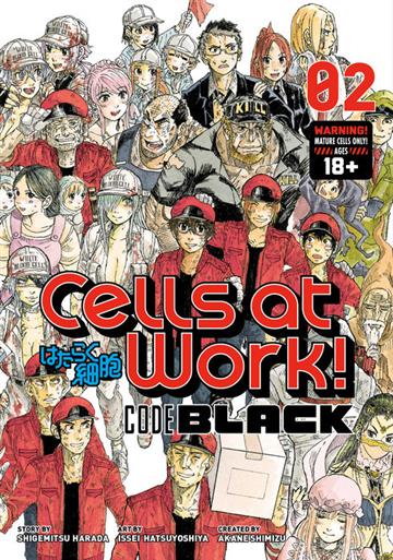 Knjiga Cells at Work! CODE BLACK, vol. 02 autora Shigemitsu Harada izdana 2019 kao meki uvez dostupna u Knjižari Znanje.