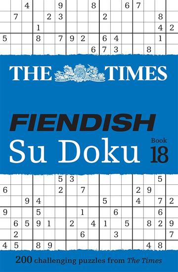 Knjiga Times Fiendish Su Doku Book 18 autora Collins izdana 2025 kao meki uvez dostupna u Knjižari Znanje.