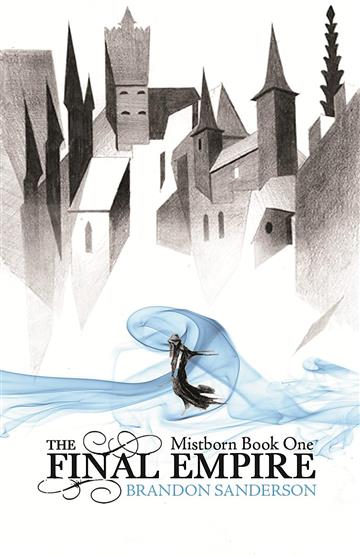 Knjiga Mistborn autora Brandon Sanderson izdana 2009 kao meki dostupna u Knjižari Znanje.