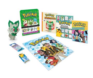 Knjiga Pokemon: Paldea Adventure Gift Box autora Pokemon izdana 2025 kao meki uvez dostupna u Knjižari Znanje.