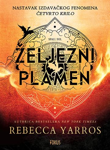 Knjiga Željezni plamen autora Rebecca Yarros izdana 2024 kao meki uvez dostupna u Knjižari Znanje.