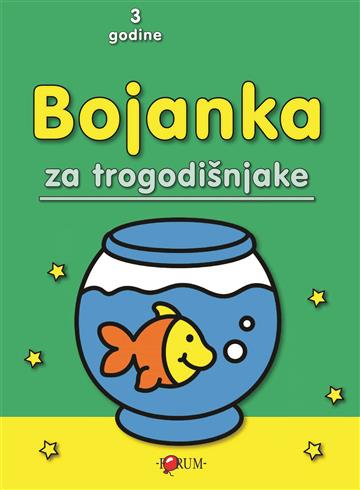 Knjiga Bojanka za trogodišnjake autora Grupa autora izdana 2017 kao meki uvez dostupna u Knjižari Znanje.