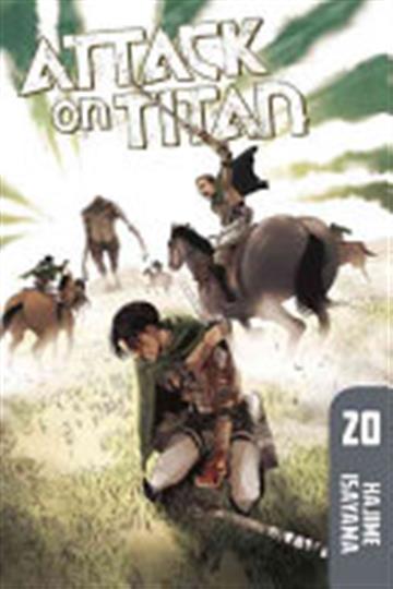 Knjiga Attack on Titan vol. 20 autora Hajime Isayama izdana 2016 kao meki uvez dostupna u Knjižari Znanje.