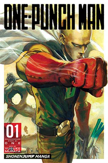 Knjiga One-Punch Man, vol. 01 autora ONE, Yusuke Murata izdana 2015 kao meki uvez dostupna u Knjižari Znanje.
