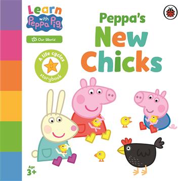 Knjiga Learn with Peppa: Peppa's New Chicks autora Peppa Pig izdana 2023 kao tvrdi uvez dostupna u Knjižari Znanje.