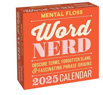 Knjiga Word Nerd 2025 Day-to-Day Calendar autora Mental Floss izdana 2024 kao meki dostupna u Knjižari Znanje.