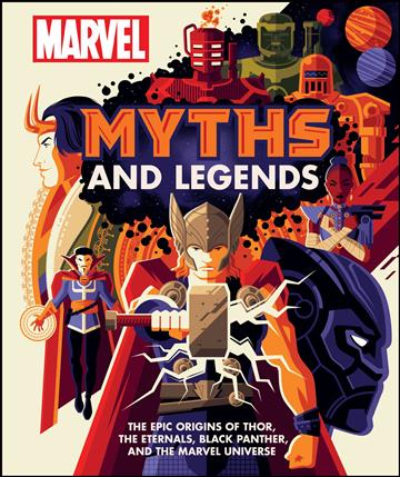 Knjiga Marvel Myths and Legends (DK) autora James Hill izdana 2020 kao tvrdi uvez dostupna u Knjižari Znanje.
