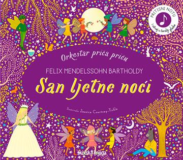 Knjiga Orkestar priča priču: San ljetne noći autora Claire Philpott, Helen Mortimer, Matthew O'Keeffe izdana 2025 kao tvrdi uvez dostupna u Knjižari Znanje.