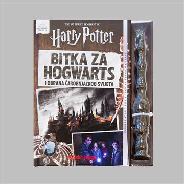 Knjiga Bitka za Hogwarts i obrana čarobnjačkog svijeta autora  izdana 2022 kao tvrdi uvez dostupna u Knjižari Znanje.