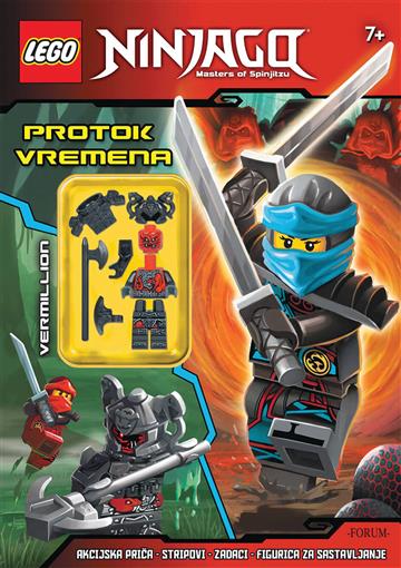 Knjiga Lego Ninjago - Protok vremena NOVO autora Grupa autora izdana 2018 kao meki uvez dostupna u Knjižari Znanje.