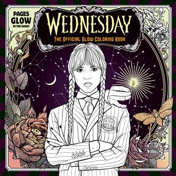 Knjiga Wednesday Official Glow Coloring Book autora Random House izdana 2026 kao meki uvez dostupna u Knjižari Znanje.