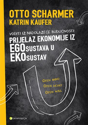 Knjiga Prijelaz ekonomije iz ego u eko sustav autora Otto Scharmer, Katrin Kaufer izdana 2016 kao meki uvez dostupna u Knjižari Znanje.