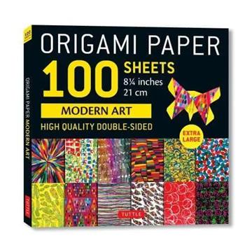 Knjiga Origami Paper 100 sheets Modern Art 8 1/4" autora Tuttle Studio izdana 2025 kao  dostupna u Knjižari Znanje.