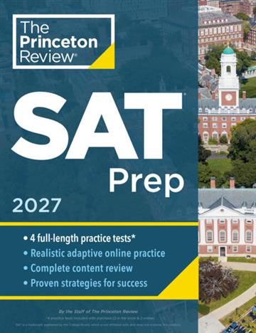 Knjiga Princeton Review SAT Prep, 2027 autora The Princeton Review izdana 2026 kao meki uvez dostupna u Knjižari Znanje.