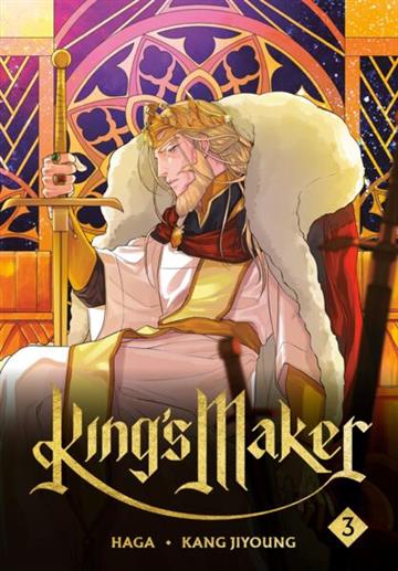 Knjiga King's Maker, vol. 3 autora Haga, Kang Jiyoung izdana 2026 kao meki uvez dostupna u Knjižari Znanje.