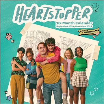 Knjiga Heartstopper 16-Month 2024-2025 Wall Calendar autora Netflix izdana 2024 kao meki dostupna u Knjižari Znanje.