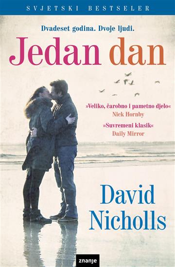 Knjiga Jedan dan autora David Nicholls izdana 2010 kao meki uvez dostupna u Knjižari Znanje.