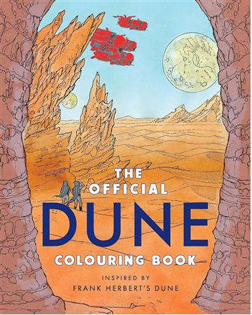 Knjiga Official Dune Colouring Book autora Frank Herbert izdana 2023 kao meki uvez dostupna u Knjižari Znanje.