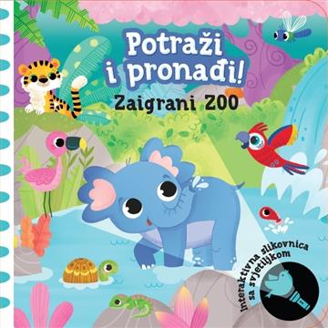 Knjiga Potraži i pronađi - Zaigrani zoo autora Grupa autora izdana 2026 kao tvrdi uvez dostupna u Knjižari Znanje.