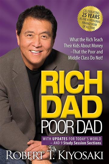 Knjiga Rich Dad Poor Dad autora Robert T. Kiyosaki izdana 2022 kao meki uvez dostupna u Knjižari Znanje.