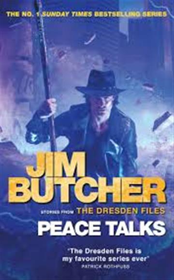 Knjiga Peace Talks autora Jim Butcher izdana 2020 kao meki uvez dostupna u Knjižari Znanje.