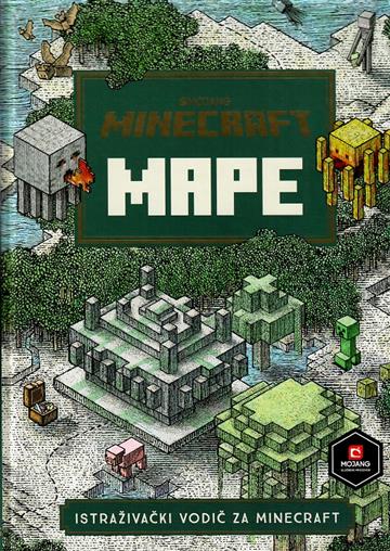 Knjiga Minecraft: Mape autora  izdana 2019 kao tvrdi uvez dostupna u Knjižari Znanje.