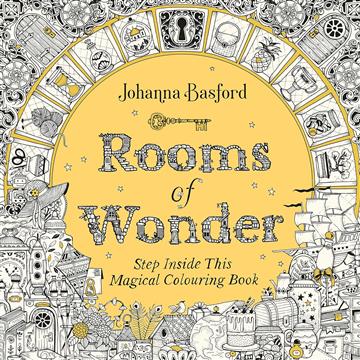 Knjiga Rooms of Wonder autora Johanna Basford izdana 2022 kao meki uvez dostupna u Knjižari Znanje.