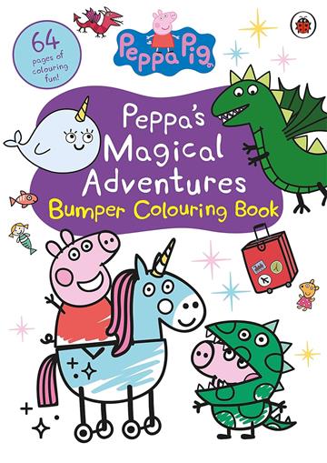Knjiga Peppa's Magical Adventures Bumper Colour ing Book autora Peppa Pig izdana 2023 kao meki uvez dostupna u Knjižari Znanje.