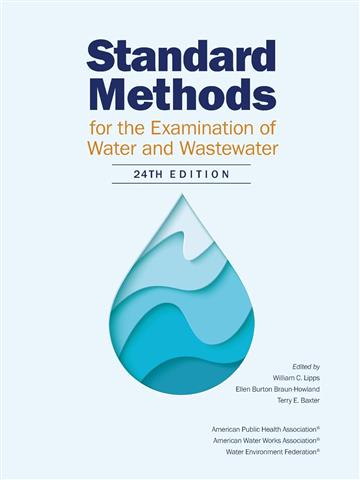 Knjiga Standard Methods for the Examination of Water and Wastewater, 24th Edition autora  izdana 2022 kao tvrdi uvez dostupna u Knjižari Znanje.