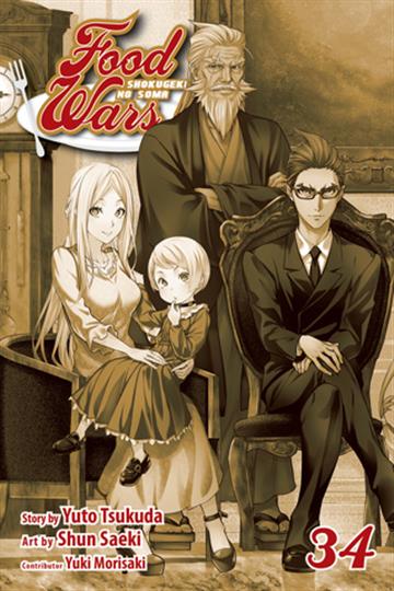 Knjiga Food Wars!: Shokugeki no Soma, vol. 34 autora Yuto Tsukudo izdana 2020 kao meki uvez dostupna u Knjižari Znanje.