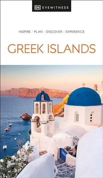 Knjiga Travel Guide Greek Islands autora DK Eyewitness izdana 2023 kao meki uvez dostupna u Knjižari Znanje.