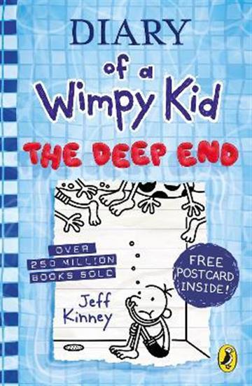 Knjiga Diary of a Wimpy Kid 15: Deep End autora Jeff Kinney izdana 2021 kao meki uvez dostupna u Knjižari Znanje.